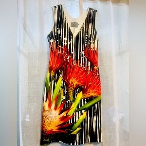 CLOVER CANYON neoprene scuba sheath dress